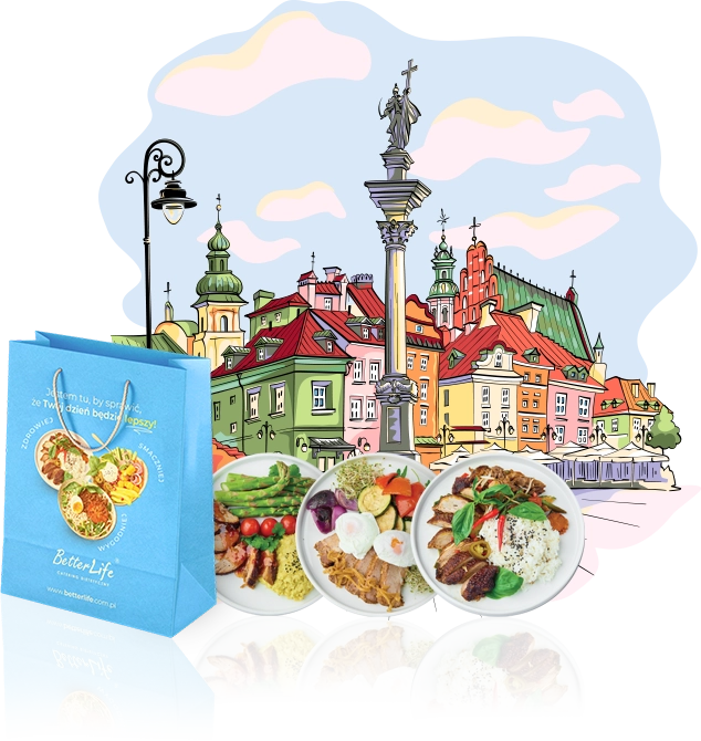 Dieta pudełkowa BetterLife z wyborem menu w Warszawie